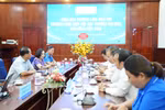 Lãnh đạo Đại học Thủ Dầu Một làm việc với Thường trực Hiệp hội Các trường đại học, cao đẳng Việt Nam