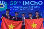 4 nam sinh Việt Nam đoạt huy chương tại Kỳ thi Olympic Hóa học Quốc tế Mendeleev