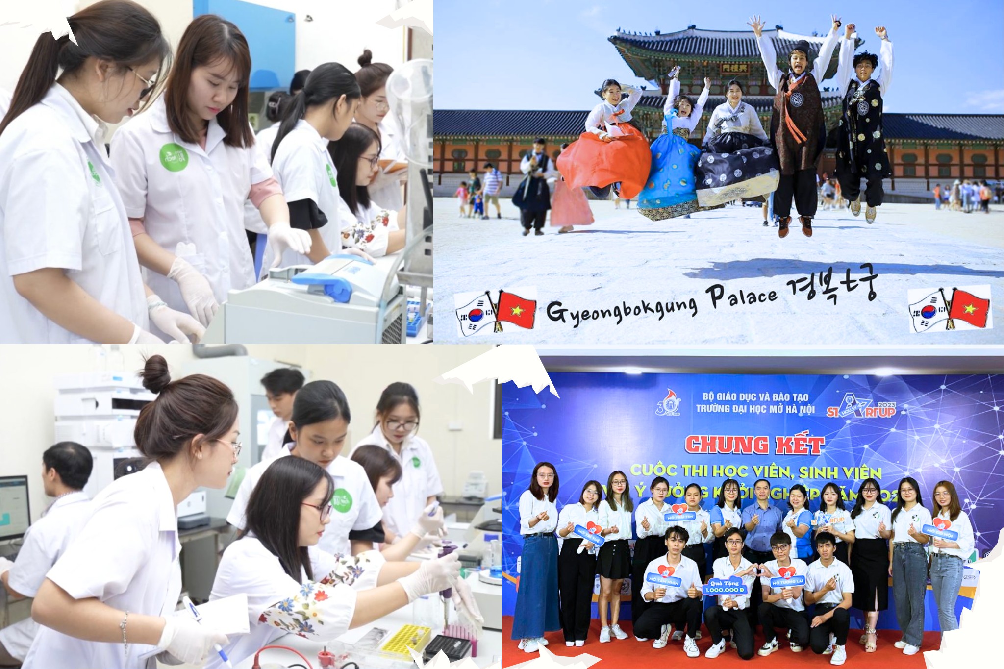 Sinh viên ngành Công nghệ thực phẩm - ĐH Mở Hà Nội được thực hành sớm, cơ hội việc làm rộng mở