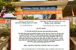 Công ty TNHH Tuyết Nga và những gói thầu tiền tỷ mua sắm trang thiết bị học tập, ăn, ở bán trú 