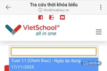 Trường tôi, tuần nào cũng phải thay đổi thời khóa biểu