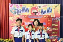 Trường trung học cơ sở An Châu tổ chức chuỗi hoạt động thiết thực trước thềm năm mới