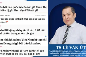 Nhiều nguyên nhân khiến bài báo KH bị rút, tác giả có thể vô tình hoặc cố ý vi phạm