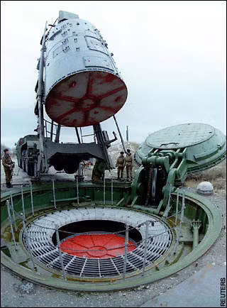 Tên lửa đạn đạo của quân đội Liên Xô/Nga bố trí trong hầm phóng Silo Tên lửa đạn đạo của quân đội Liên Xô/Nga bố trí trong hầm phóng Silo