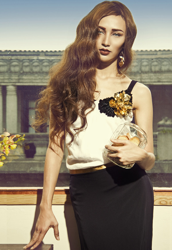 Ngọc Diễm đẹp lạ lùng và kiêu sa.