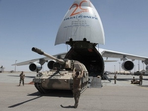 Máy bay vận tải quân sự Antonov. Ảnh minh họa. (Nguồn: Reuters) Máy bay vận tải quân sự Antonov. Ảnh minh họa. (Nguồn: Reuters)