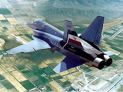 Máy bay do Iran tự sản xuất mang tên Saeqeh. (Ảnh: Internet) Máy bay do Iran tự sản xuất mang tên Saeqeh. (Ảnh: Internet)