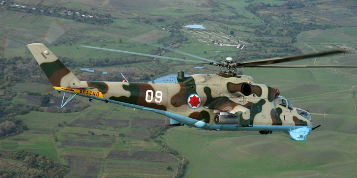 Trực thăng Mi-24 trong biên chế của quân đội Gruzia Trực thăng Mi-24 trong biên chế của quân đội Gruzia