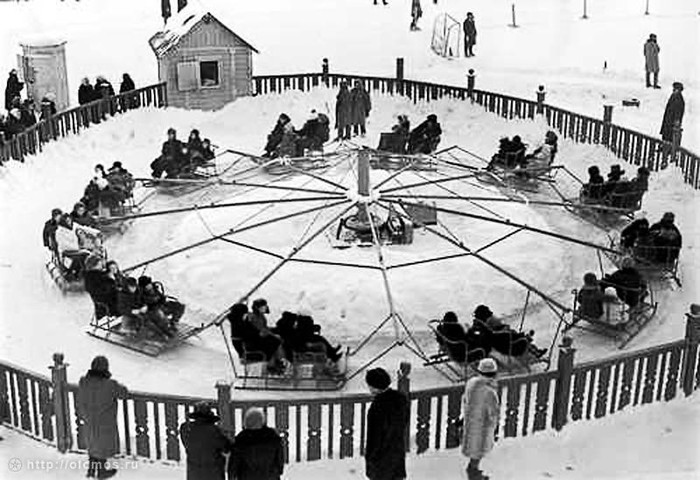 Moscow: Công viên Gorky mùa Đông