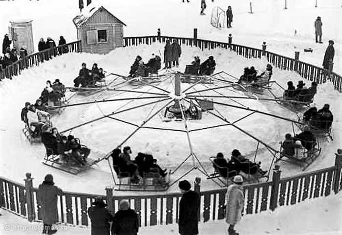 Moscow: Công viên Gorky mùa Đông