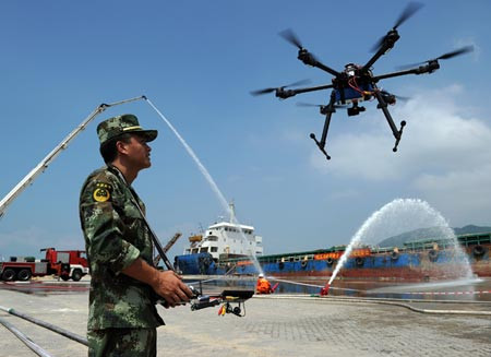 UAV cỡ nhỏ của TQ (ảnh minh họa) UAV cỡ nhỏ của TQ (ảnh minh họa)