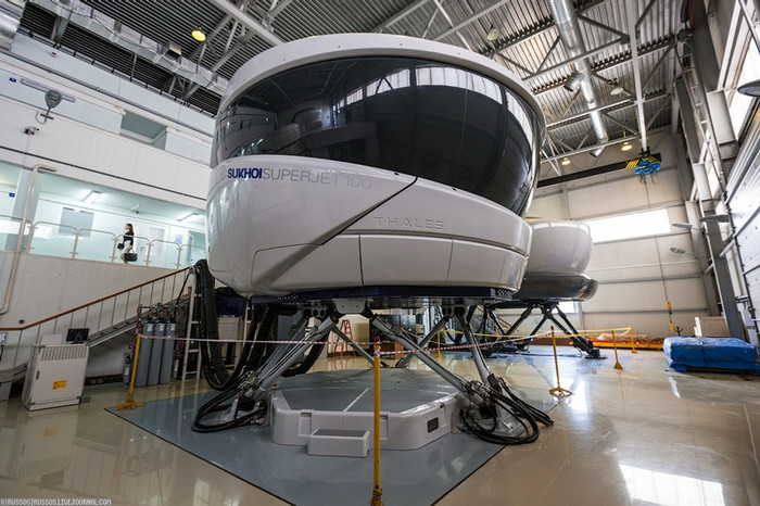 Một số module của trung tâm đào tạo do Aeroflot xây dựng