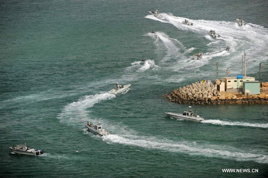 Hải quân Iran tập trận ngày 30/12/2011