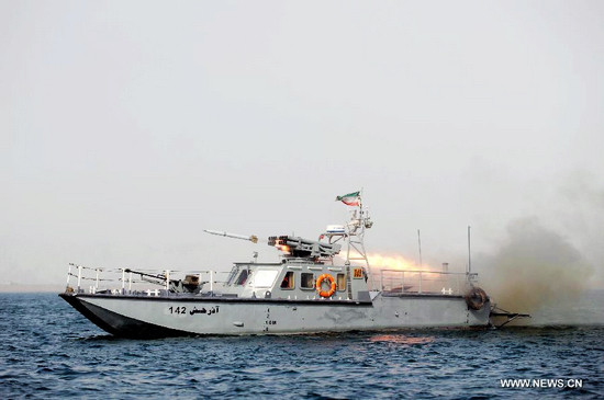 Hải quân Iran tập trận ngày 30/12/2011