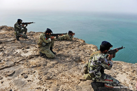 Hải quân Iran tập trận ngày 30/12/2011