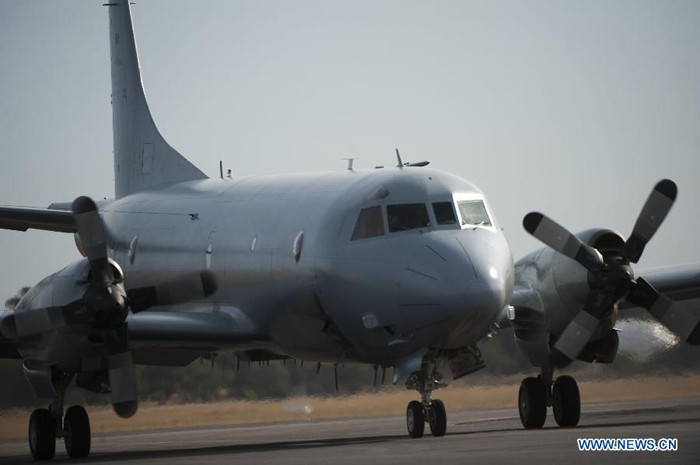 Máy bay trinh sát biển AP-3C Orion của Australia trở về căn cứ sau khi kết thúc một sứ mệnh tìm kiếm không thành ở Ấn Độ Dương