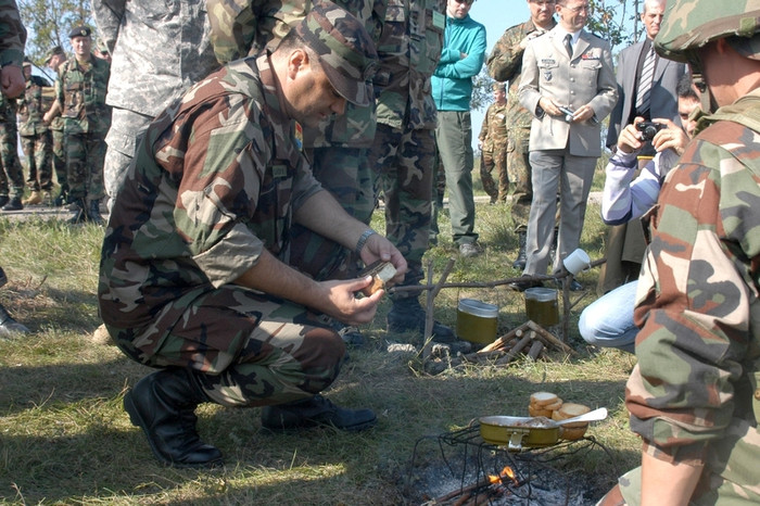 Hội thao thi tài kỹ năng nấu ăn cá nhân trong điều kiện tác chiến