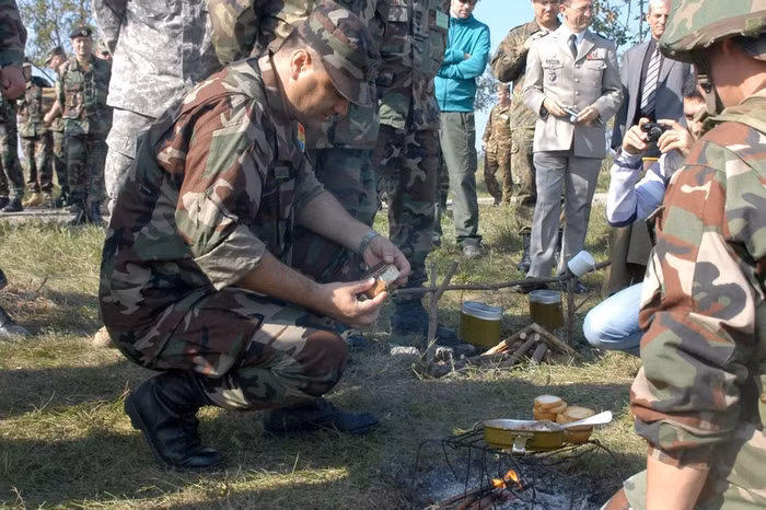 Hội thao thi tài kỹ năng nấu ăn cá nhân trong điều kiện tác chiến Hội thao thi tài kỹ năng nấu ăn cá nhân trong điều kiện tác chiến