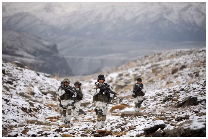 Lực lượng tác chiến của quân đội Pháp tại Afghanistan.