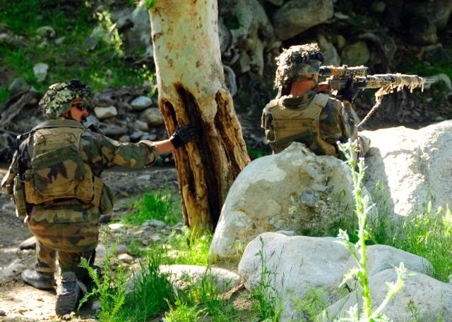 Lực lượng tác chiến của quân đội Pháp tại Afghanistan. Lực lượng tác chiến của quân đội Pháp tại Afghanistan.