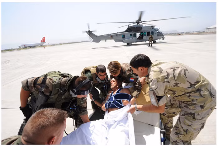 Lực lượng tác chiến của quân đội Pháp tại Afghanistan.