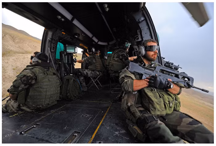 Lực lượng tác chiến của quân đội Pháp tại Afghanistan.