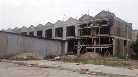 Sau 3 năm trúng thầu, dự án chợ Kim Nỗ vẫn trong tình trạng dở dang Sau 3 năm trúng thầu, dự án chợ Kim Nỗ vẫn trong tình trạng dở dang