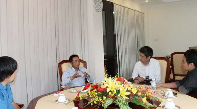 Ông Nguyễn Quốc Cường (thứ hai từ trái sang).