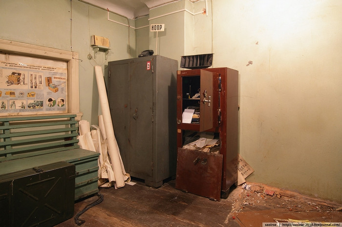 Một góc trong hầm ngầm