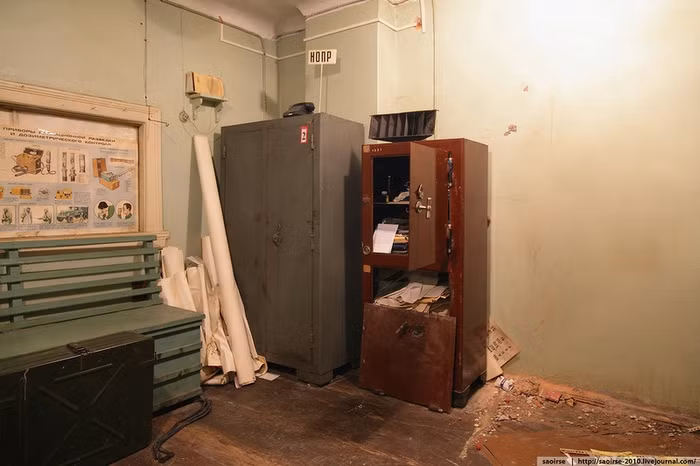 Một góc trong hầm ngầm