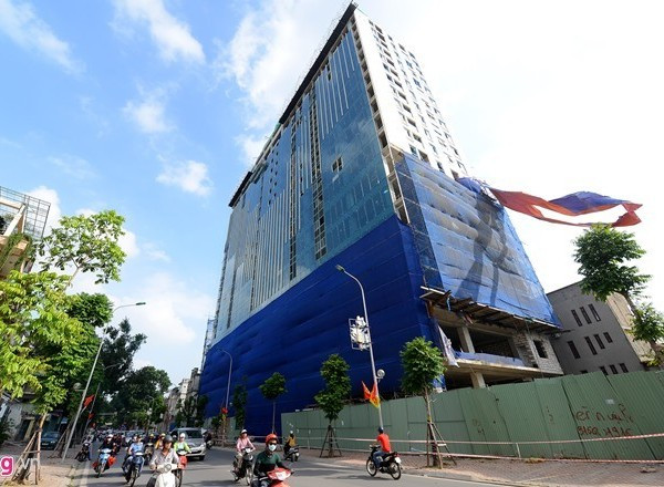 Dự án 8B Lê Trực có nhiều sai phạm. Ảnh: QT/Thanh tra.