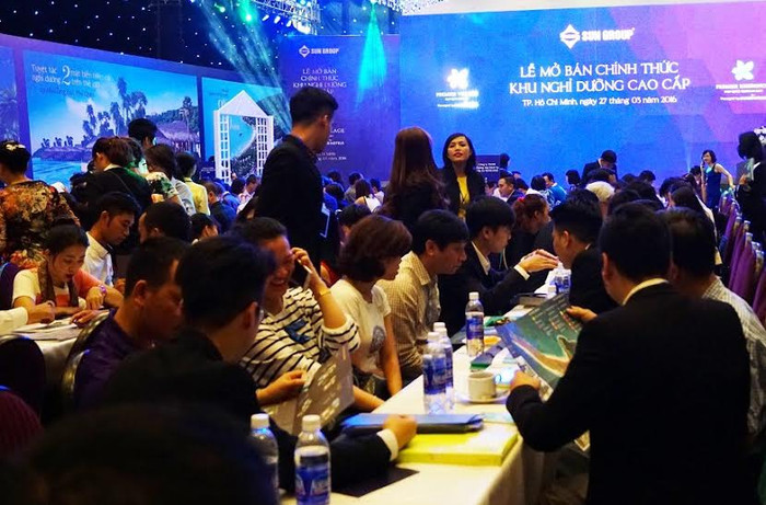 Ngày 27/3/2016, Tập đoàn Sun Group đã mở bán 2 dự án bất động sản nghỉ dưỡng tại TP.HCM.