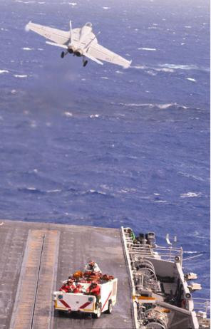 Mỹ-Nhật tập trận tàu sân bay (ảnh tư liệu minh họa)