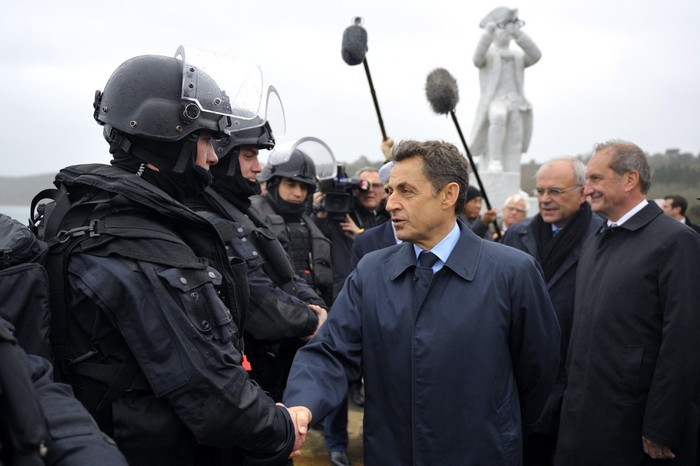 Đặc nhiệm Hải quân Pháp trong chuyến thăm của Tổng thống Nicolas Sarkozy Đặc nhiệm Hải quân Pháp trong chuyến thăm của Tổng thống Nicolas Sarkozy