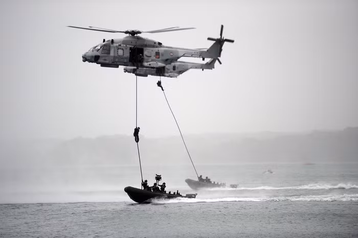 Đặc nhiệm Hải quân Pháp trong chuyến thăm của Tổng thống Nicolas Sarkozy