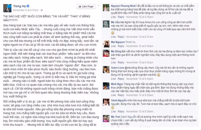 Các bà mẹ đều đồng lòng đã đến lúc mẹ Việt nên tiêu dùng thông minh hơn, thể hiện ở việc truy xuất nguồn gốc.