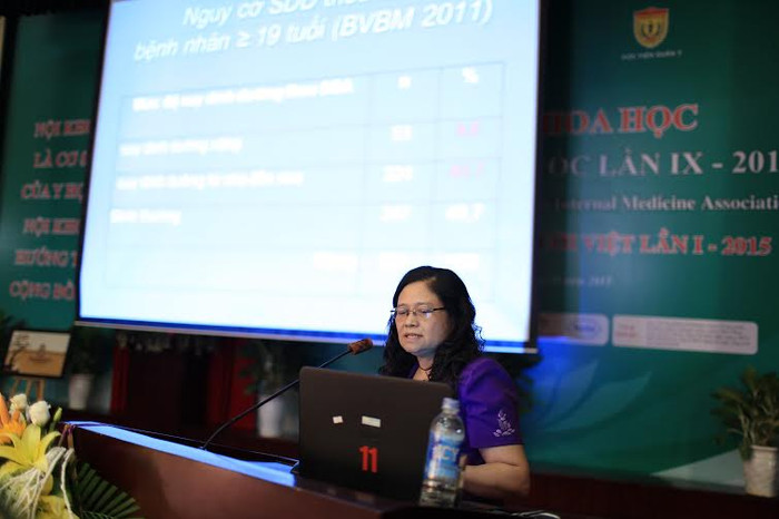 PGS.TS Nguyễn Thị Lâm, Phó Viện trưởng Viện Dinh dưỡng quốc gia. PGS.TS Nguyễn Thị Lâm, Phó Viện trưởng Viện Dinh dưỡng quốc gia.