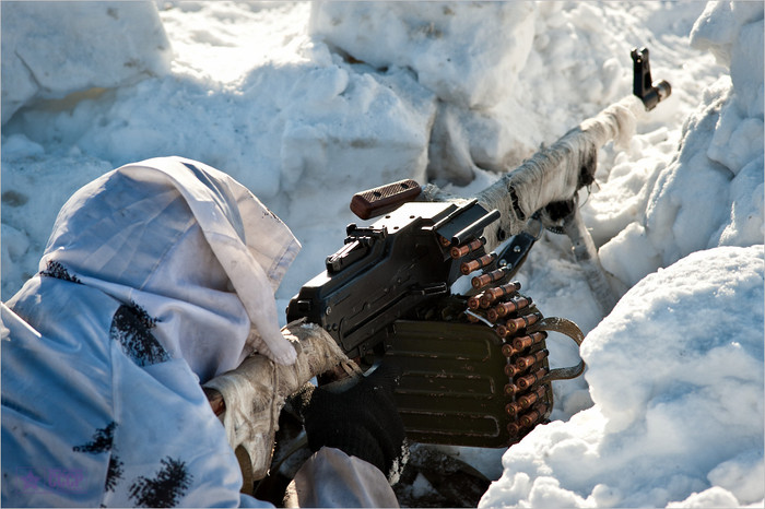 Mô phỏng một trận phục kích đoàn xe của đối phương.