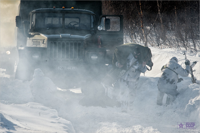 Mô phỏng một trận phục kích đoàn xe của đối phương.