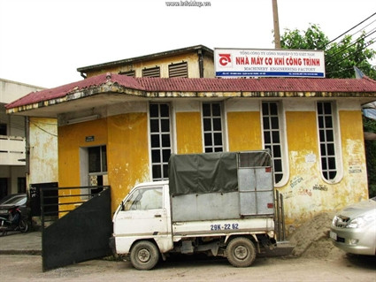 Nhà máy cơ khí công trình, một trong những khu đất vàng đang bị đề nghị thu hồi (Ảnh: diachiso)