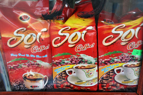 Nhãn hiệu “cà phê” Sọi của cơ sở Thông Phát