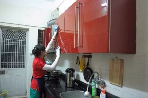 Thu nhập của người giúp việc theo giờ không hề thấp