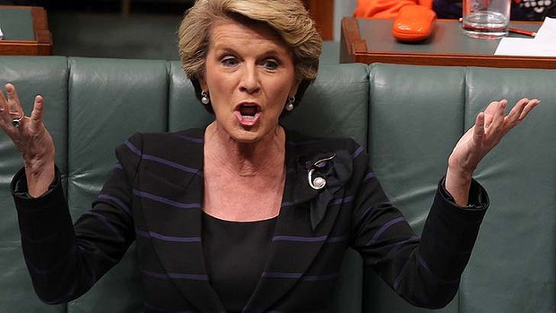 Bộ trưởng ngoại giao Australia Julie Bishop
