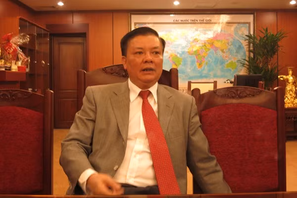 Bộ trưởng Bộ Tài chính Đinh Tiến Dũng.