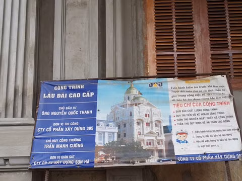 Bản vẽ ngôi nhà.