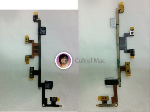 Bảng mạch kết nối các phím bấm trên iPad 3.