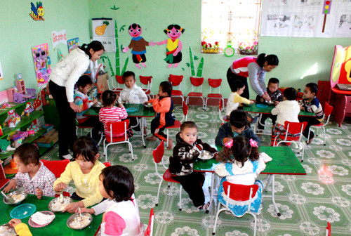 Theo dự thảo, phải có từ 50 trẻ mới được mở trường mầm non Theo dự thảo, phải có từ 50 trẻ mới được mở trường mầm non