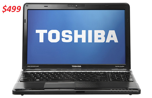 Toshiba Satellite P755 (499 USD) Toshiba Satellite P755 cho hiệu năng cao hơn và ổ cứng dung lượng lớn hơn so với các laptop trong danh sách này. Mặc dù đồ họa Intel HD là không đủ để giúp máy chạy các game quá nặng, máy được trang bị vi xử lý mạnh Intel Core i3 thế hệ thứ 2 tốc độ 2,2 GHz, RAM 6 GB, ổ cứng 640 GB. Toshiba cho biết pin 6 cell của máy cho thời lượng gần 6,5 tiếng. Toshiba Satellite P755 (499 USD) Toshiba Satellite P755 cho hiệu năng cao hơn và ổ cứng dung lượng lớn hơn so với các laptop trong danh sách này. Mặc dù đồ họa Intel HD là không đủ để giúp máy chạy các game quá nặng, máy được trang bị vi xử lý mạnh Intel Core i3 thế hệ thứ 2 tốc độ 2,2 GHz, RAM 6 GB, ổ cứng 640 GB. Toshiba cho biết pin 6 cell của máy cho thời lượng gần 6,5 tiếng.