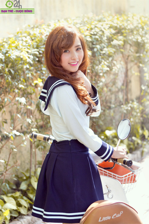 Hot girl Nana xinh tươi tuổi học trò, Bạn trẻ - Cuộc sống, hot girl Nana, nana, hot girl sai thanh, 20-11, ngay nha giao viet nam, hoc tro, bao