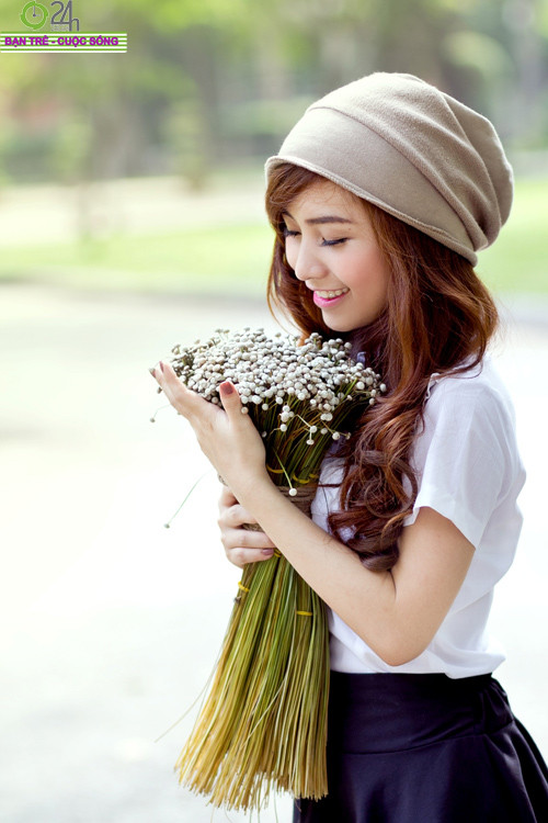 Hot girl Nana xinh tươi tuổi học trò, Bạn trẻ - Cuộc sống, hot girl Nana, nana, hot girl sai thanh, 20-11, ngay nha giao viet nam, hoc tro, bao